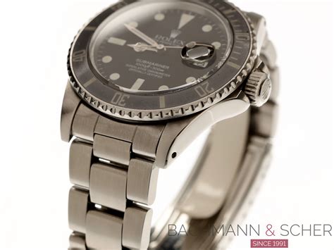 rolex submariner 16800 ghost bezel